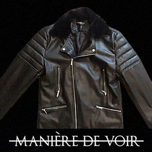 Maniere De Voir - Vegan Leather Biker Jacket